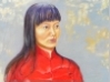 Wei Li in red